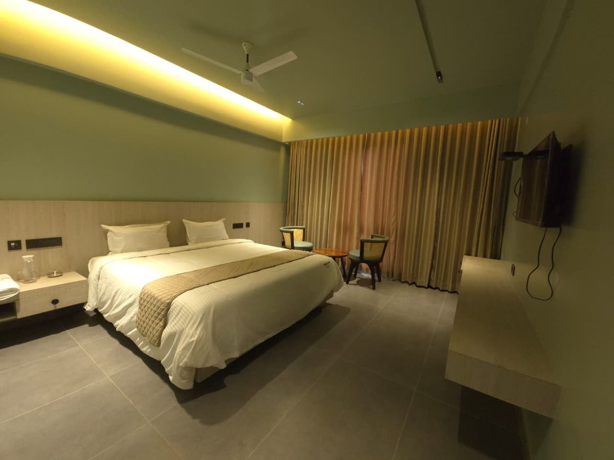 Twin room at Hotel Temple City